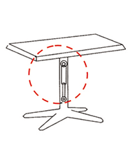 Office Drop-leaf Table